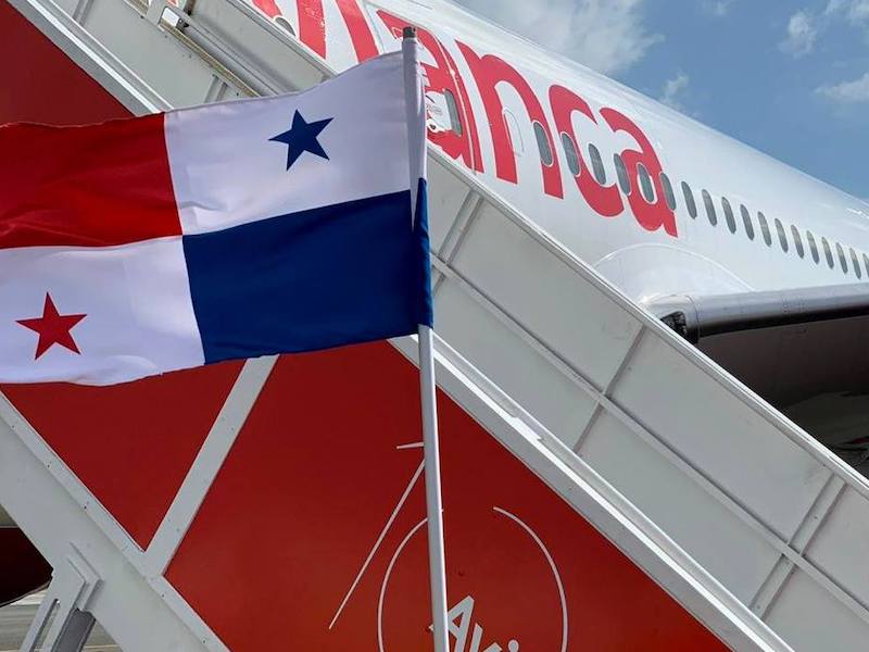 Avianca Flug nach Kolumbien